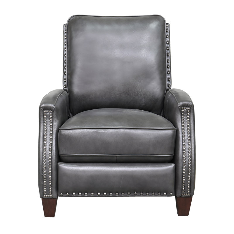Canora Grey Bradly Leather Manual Recliner & Reviews Wayfair